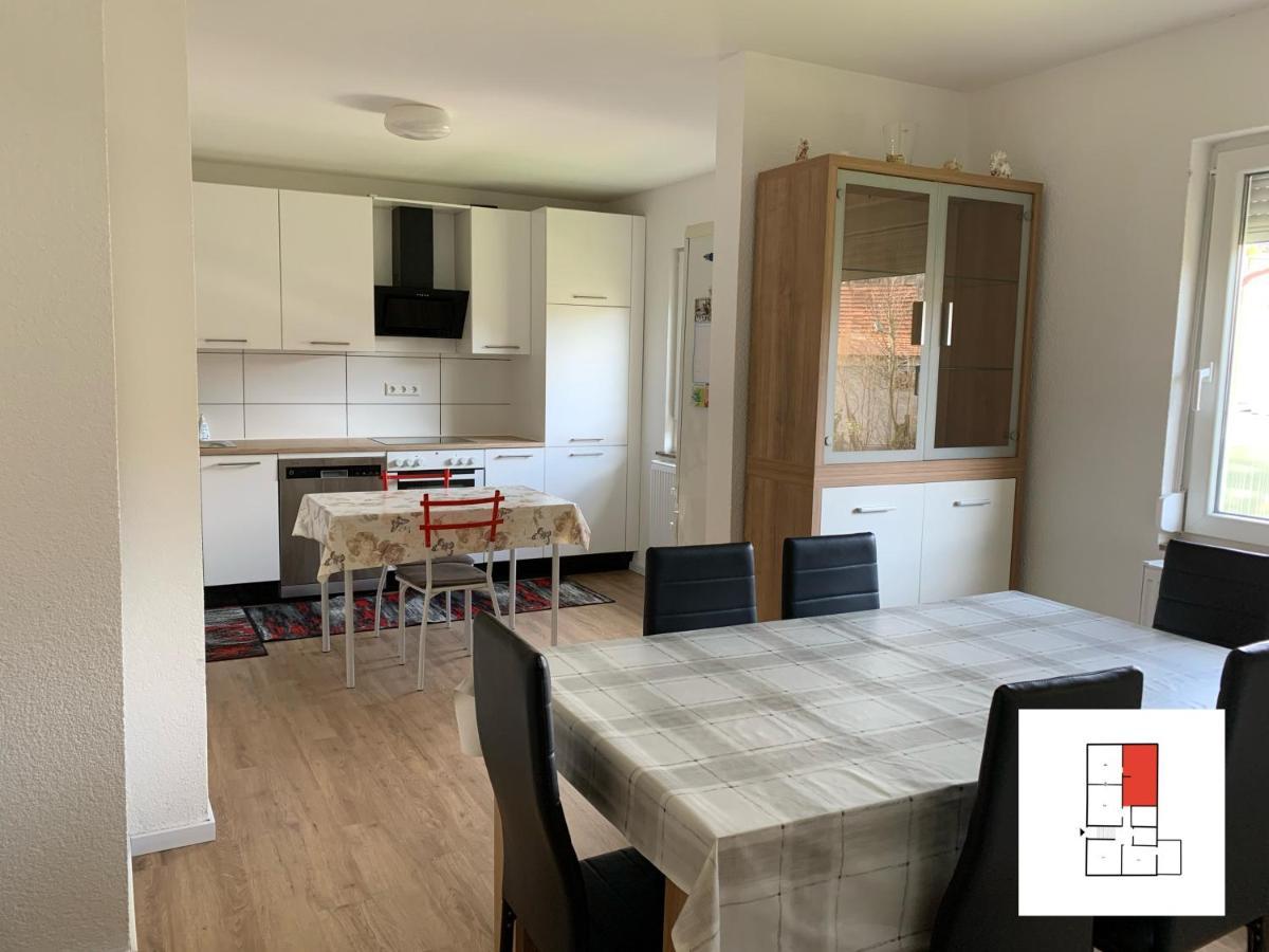 Monteurzimmer Ferienwohnung Kati Apt 1 アルプシュタット エクステリア 写真